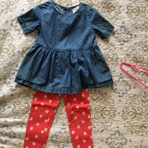 ✨SALE✨OshKosh Genuine Kids girls set